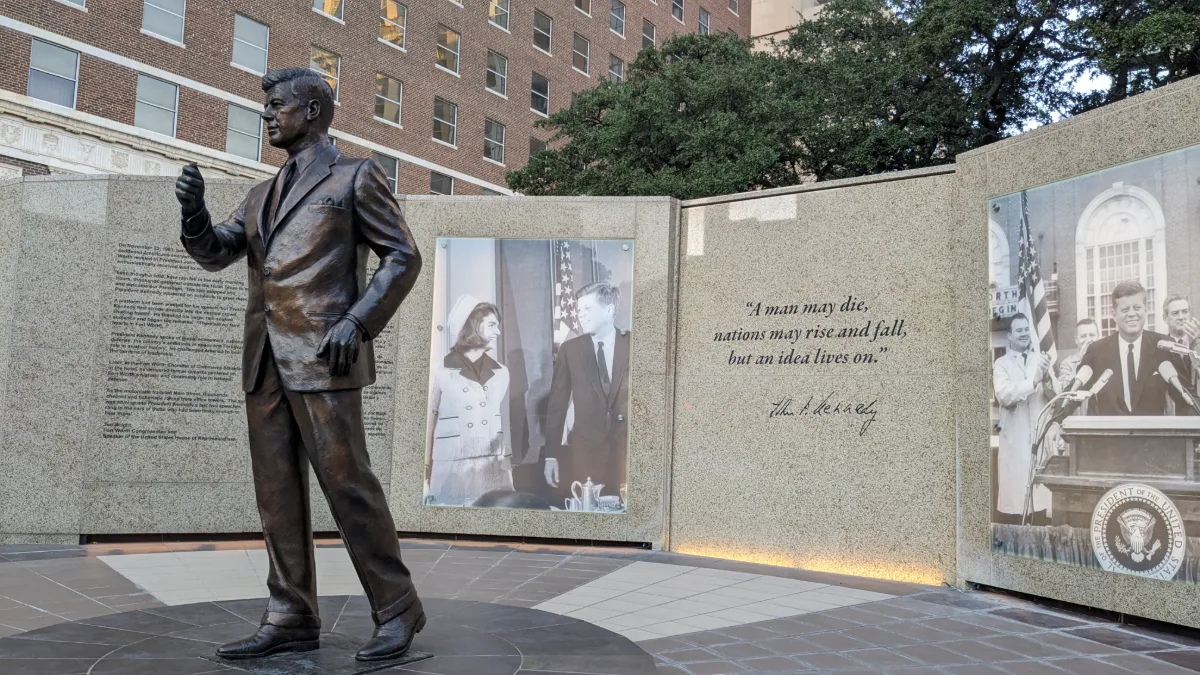 JFK Memorial in Fort Worth