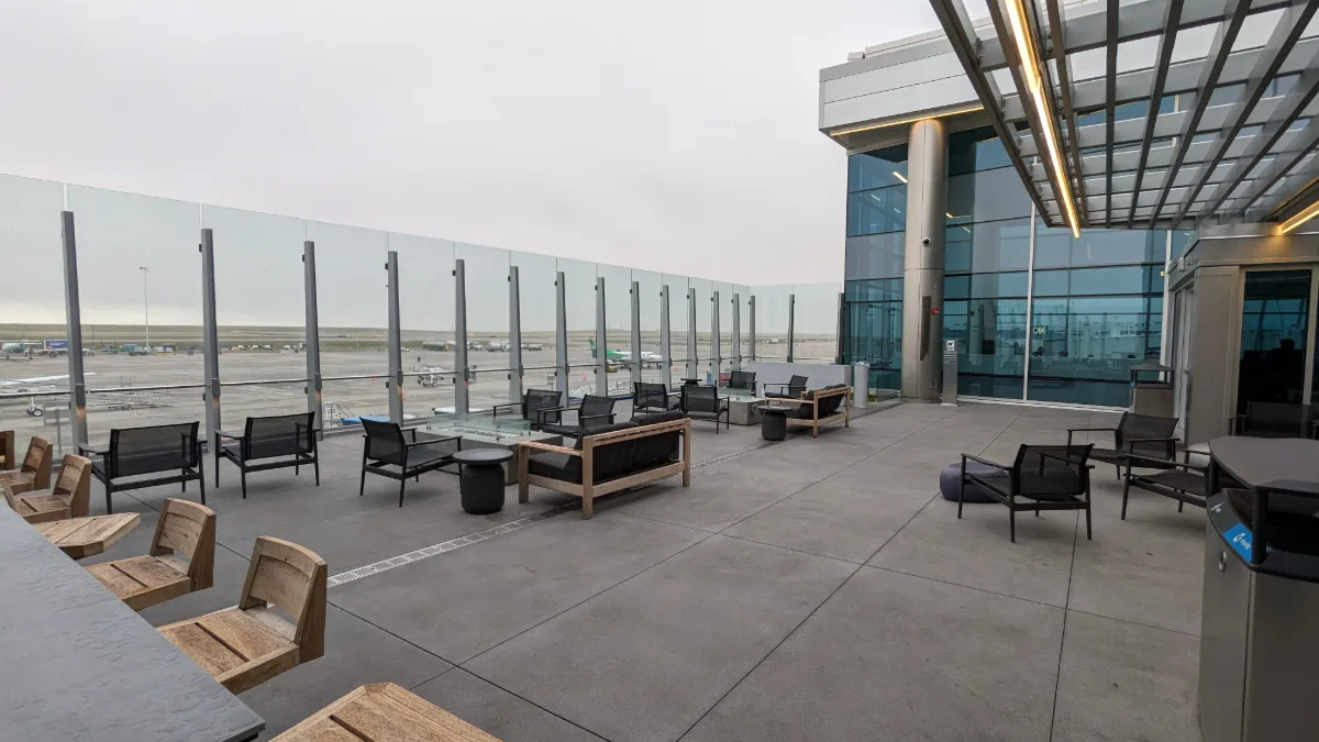 Terminal C Open Air Deck