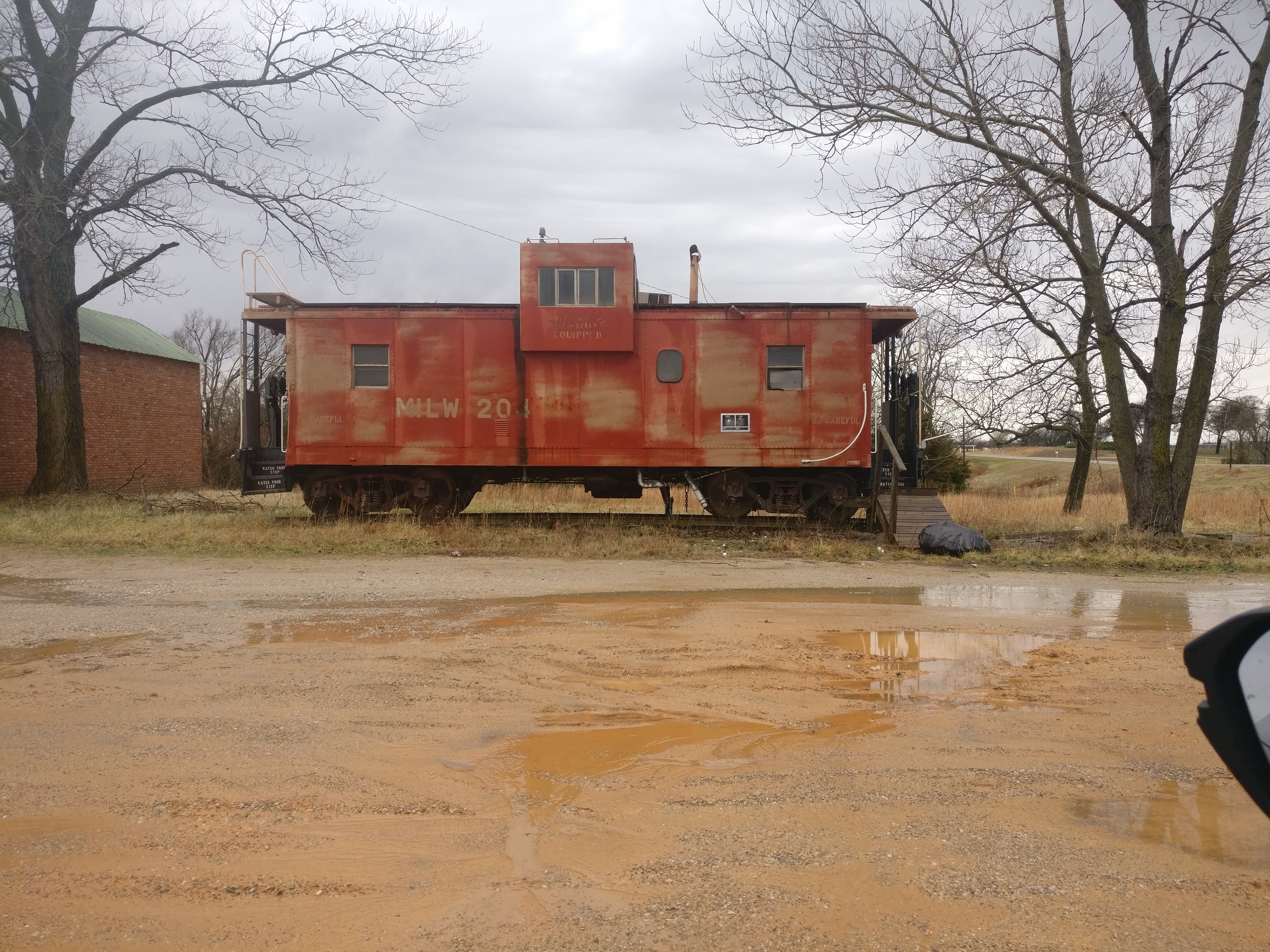 No. 204 MILW Caboose